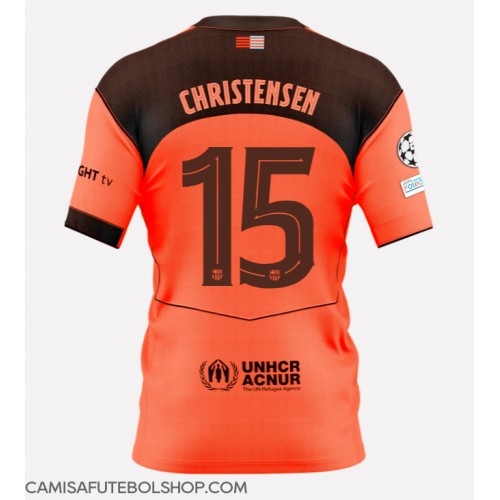 Camisa de time de futebol Barcelona Andreas Christensen #15 Replicas 3º Equipamento 2025-26 Manga Curta